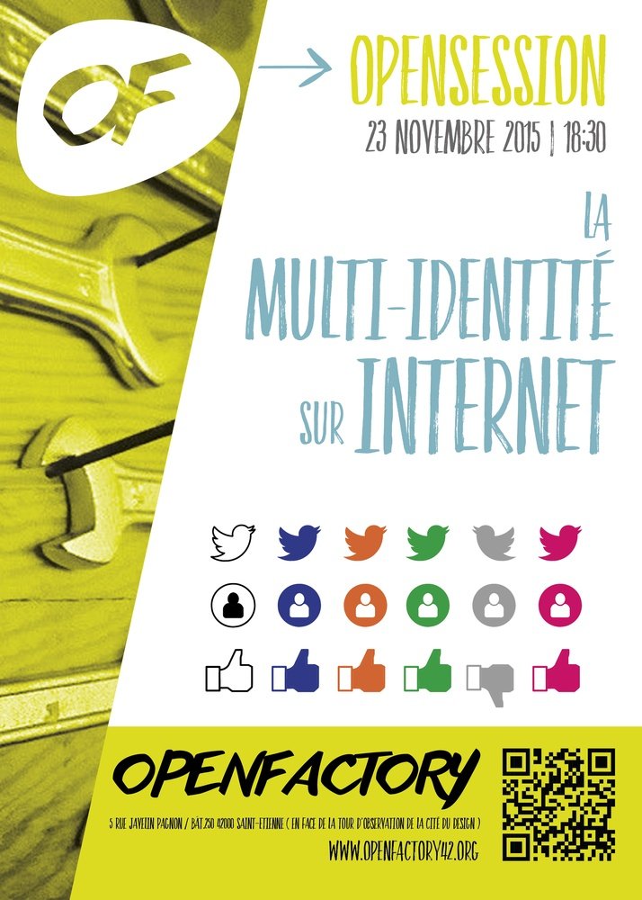 Affiche OpenSession multi-identité sur Internet | Openfactory