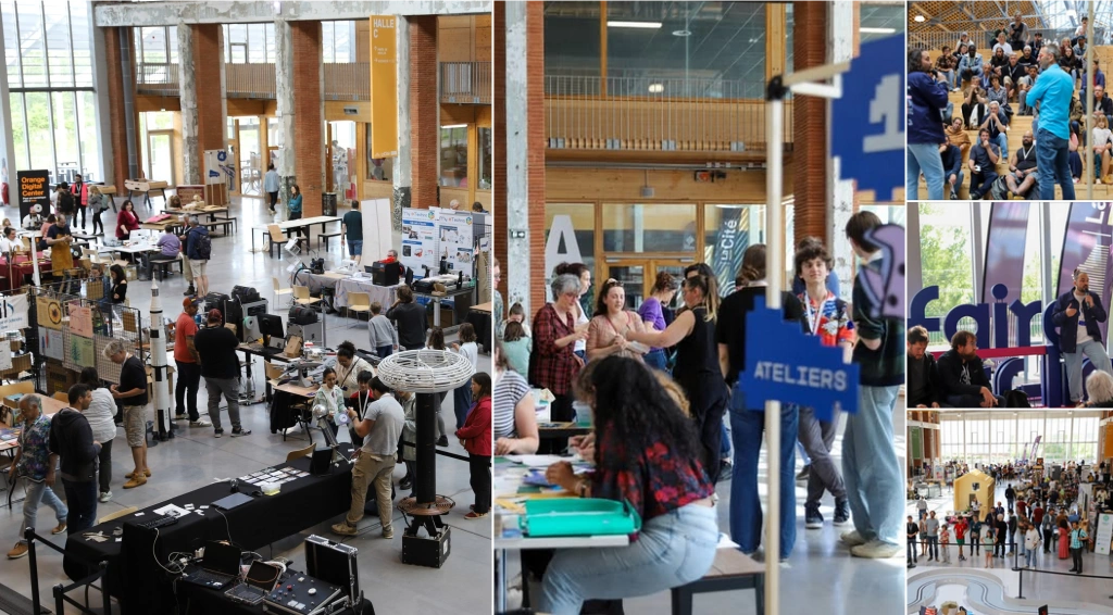 Montage de photos d'ambiance du Faire Festival 2025